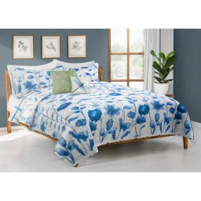 Quilt Bedding Set Woven 3 Piece Set Double/Queen Tivoli