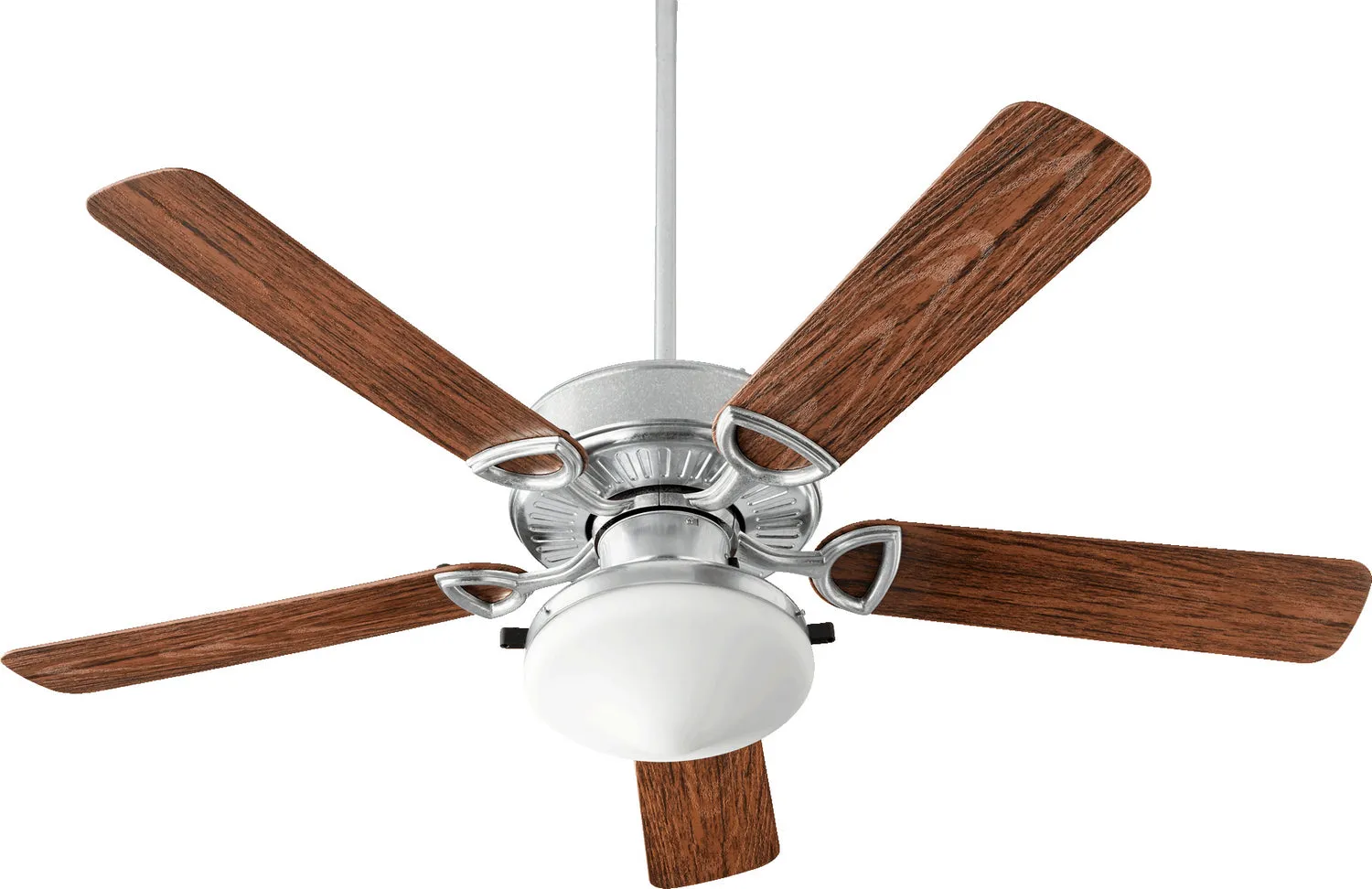 Quorum Estate Patio 1435259924 Patio Fan - Galvanized