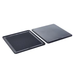 Rational 60.73.798 Two-Thirds Size Grill & Pizza Tray for Combi Ovens, TriLax Coated | Denson CFE