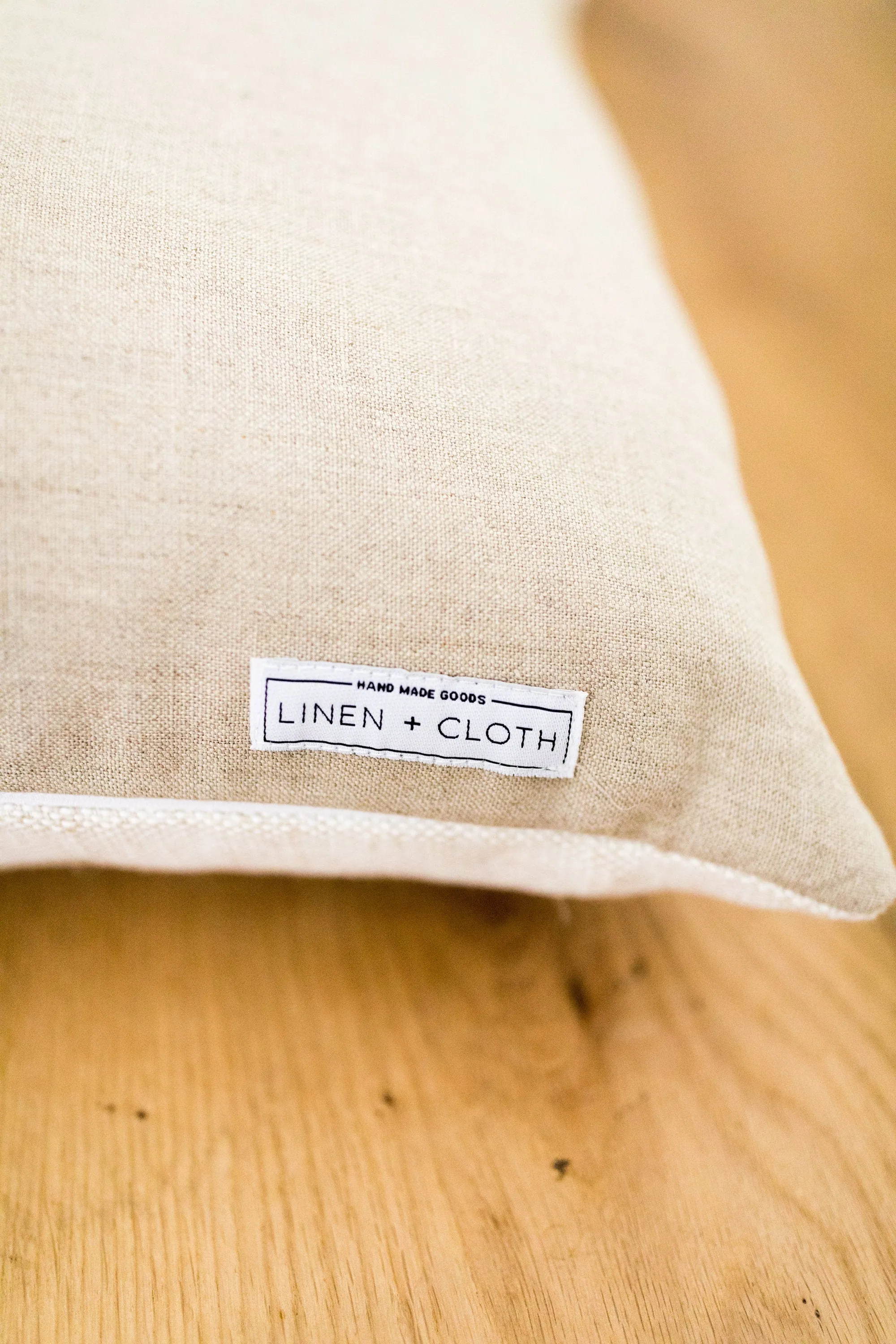 READY TO SHIP Designer Marceline in Olive Linen Pillow Cover