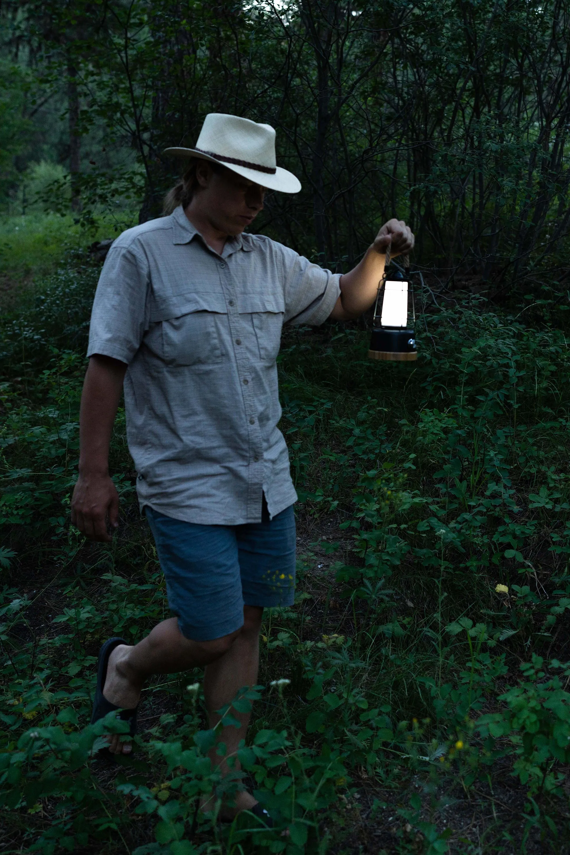 Rechargeable Hemp Rope Lantern - 1000 Lumen