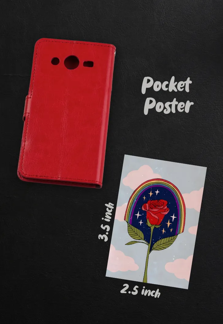 Red Rose Hope Poster