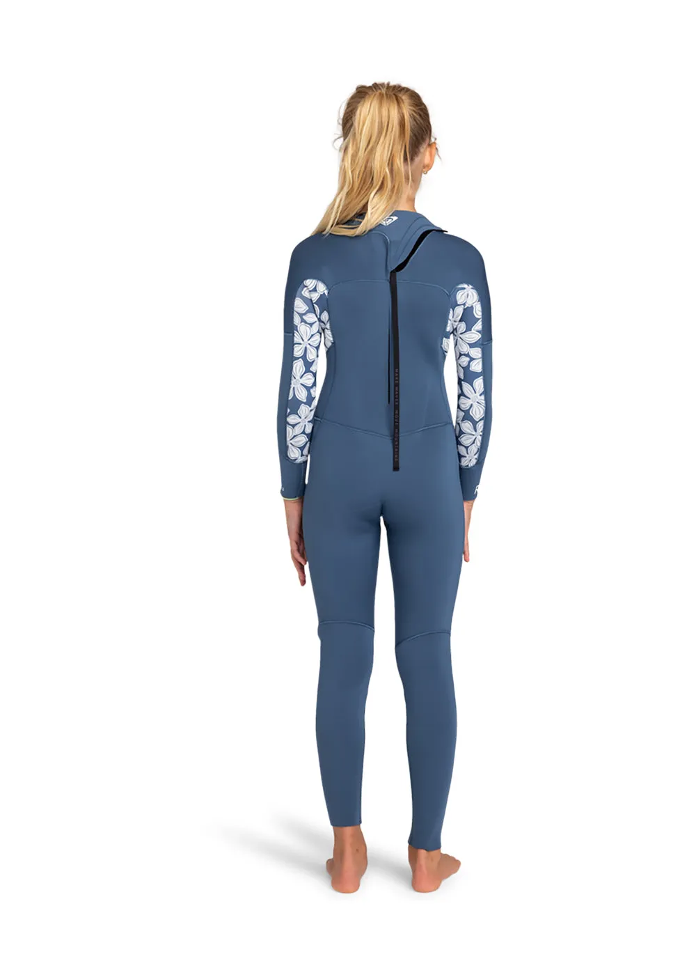 Roxy Girls Swell Series 3/2mm Back Zip Steamer Wetsuit