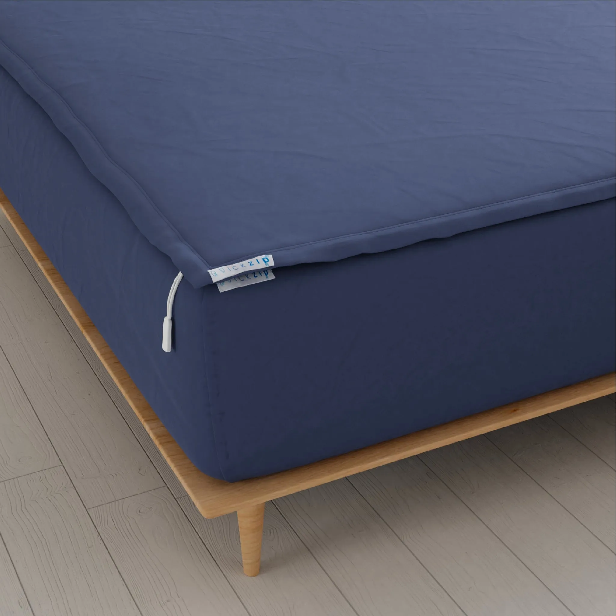 Sateen Fitted Sheet (Base   Zip Sheet ) - Cal King