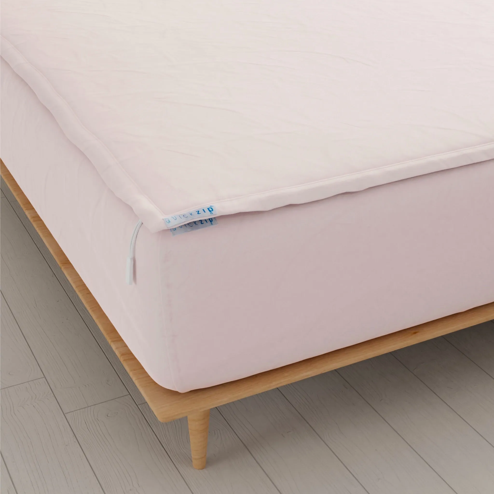 Sateen Fitted Sheet (Base   Zip Sheet ) - Cal King