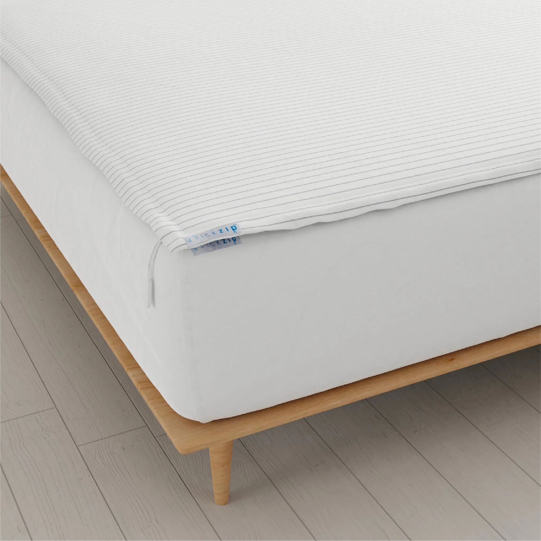 Sateen Fitted Sheet (Base   Zip Sheet ) - Cal King