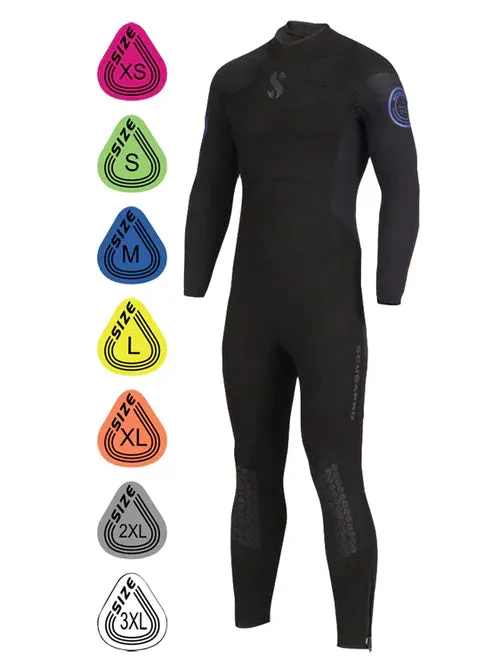 Scubapro Oneflex Back Zip Steamer Wetsuit - 7mm - Women