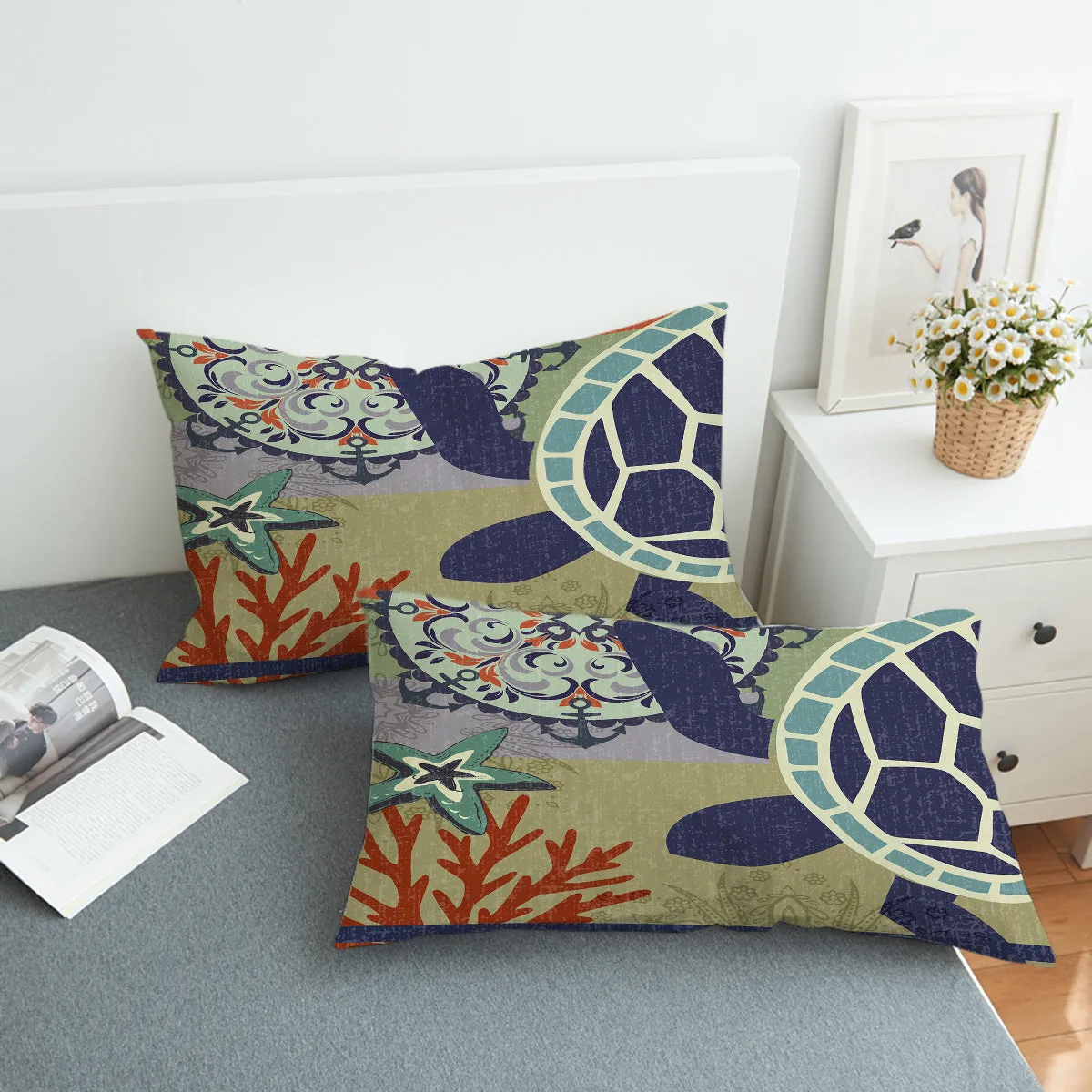 Sea Turtle Passion Bedding Set