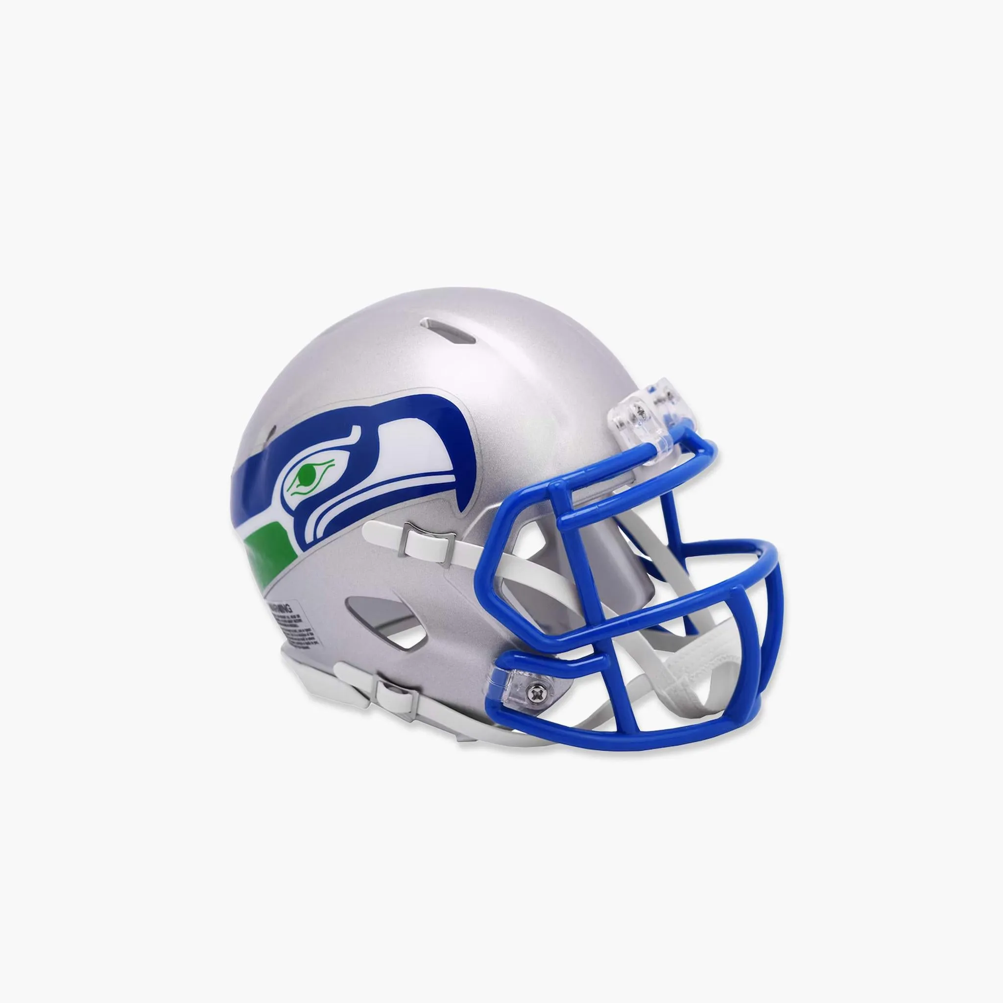 Seattle Seahawks Retro Mini Silver Helmet