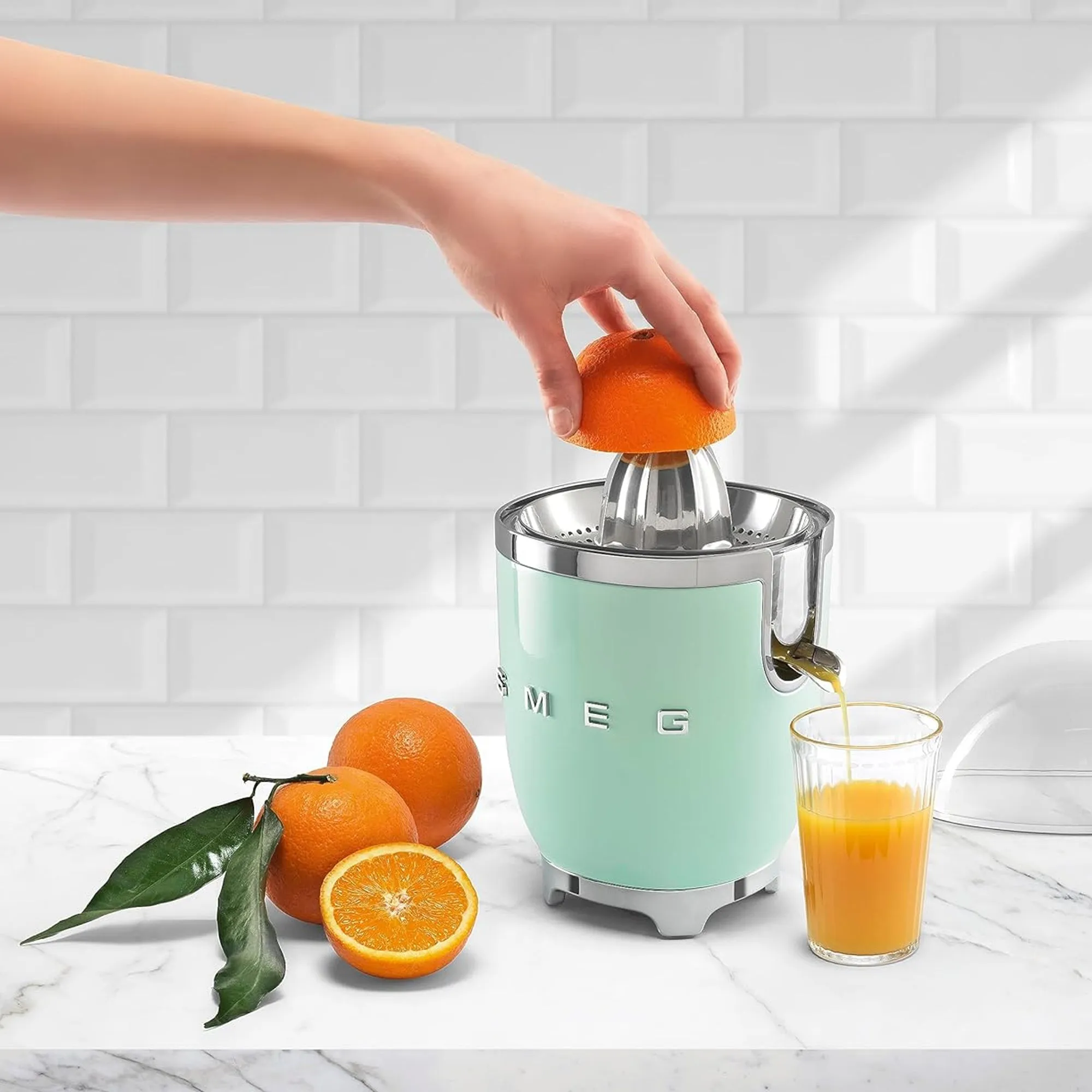 Smeg Electric Citrus Juicer - Green