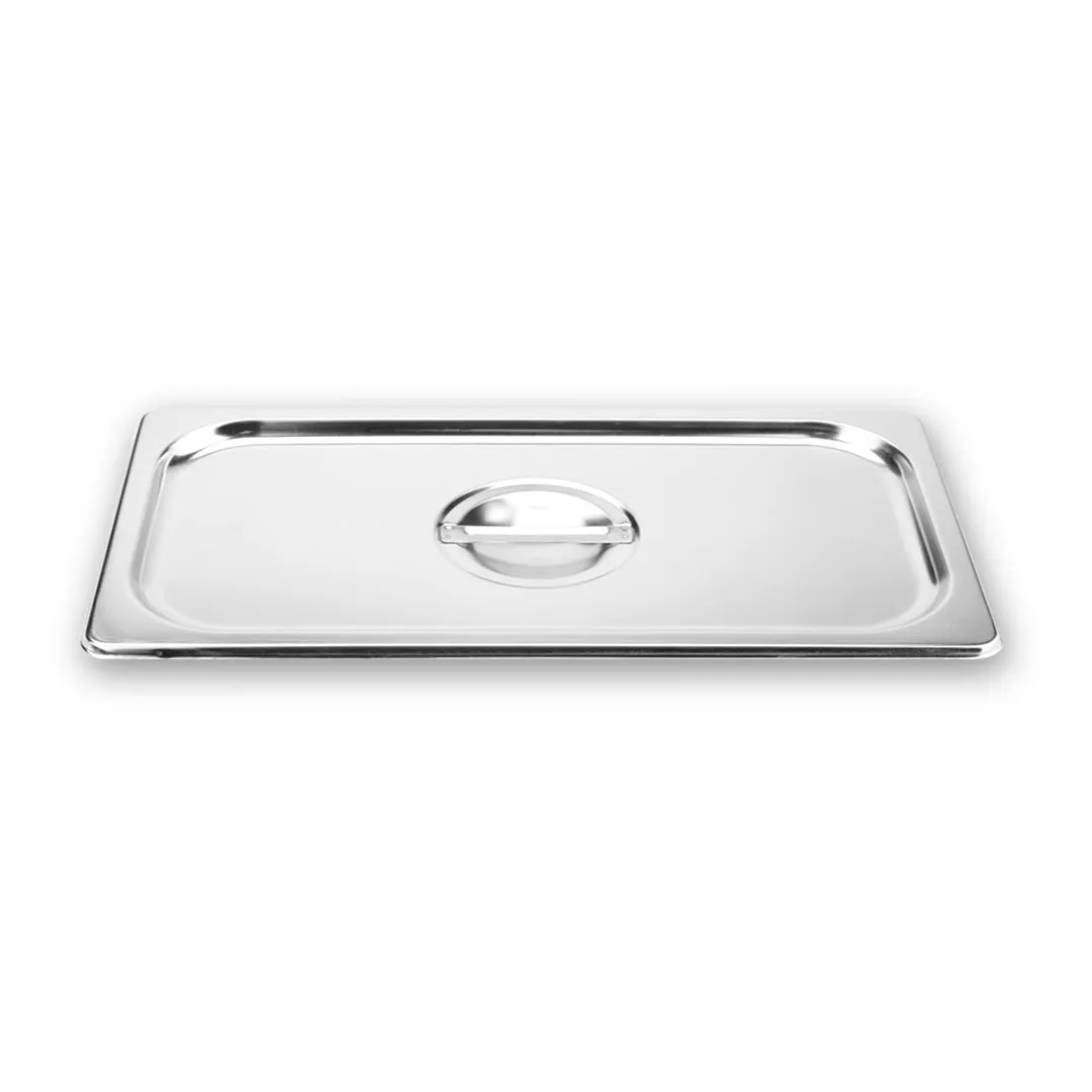 SOGA Gastronorm GN Pan Lid Full Size 1/3 Stainless Steel Tray Top Cover