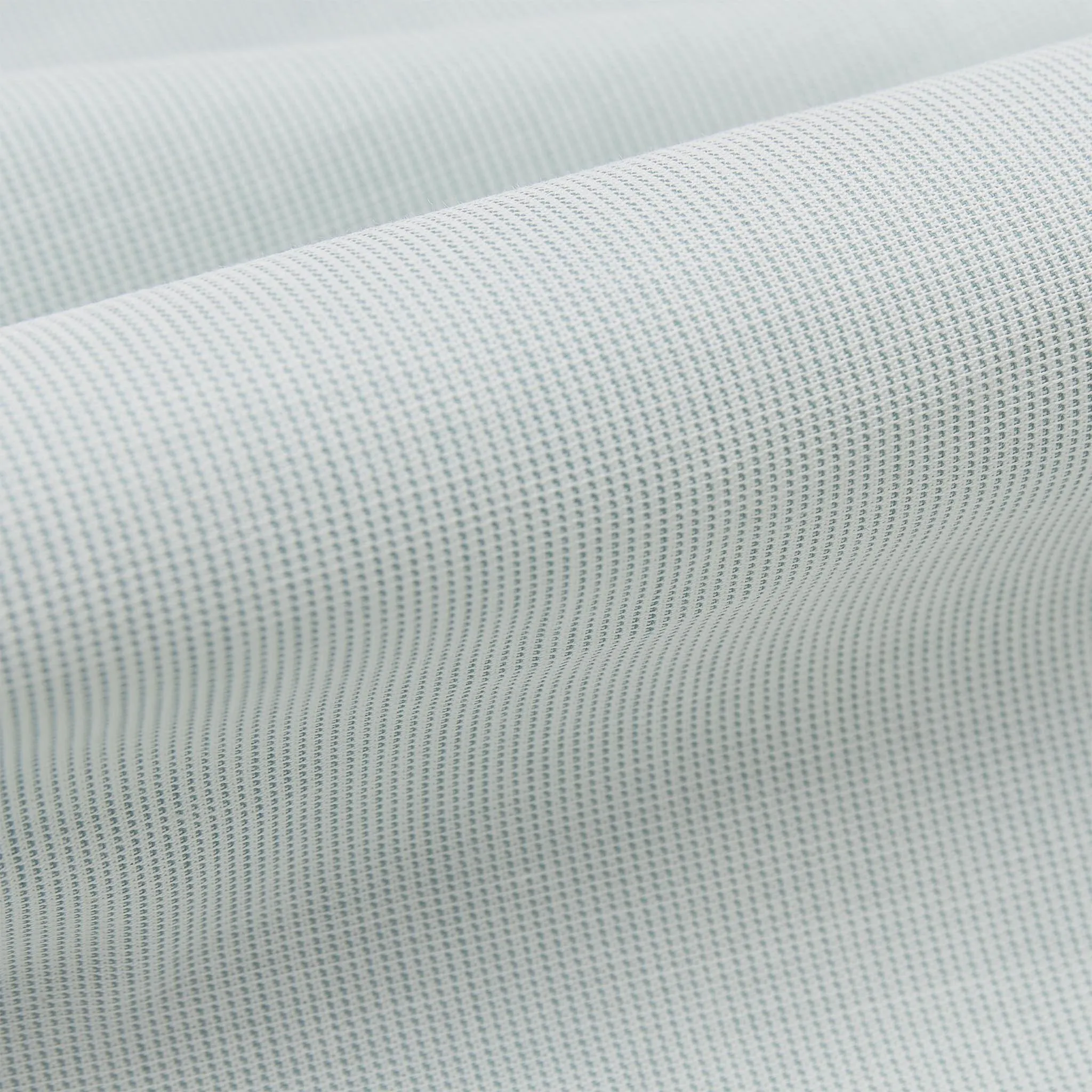 Sousa Fitted Sheet [Green grey/White]