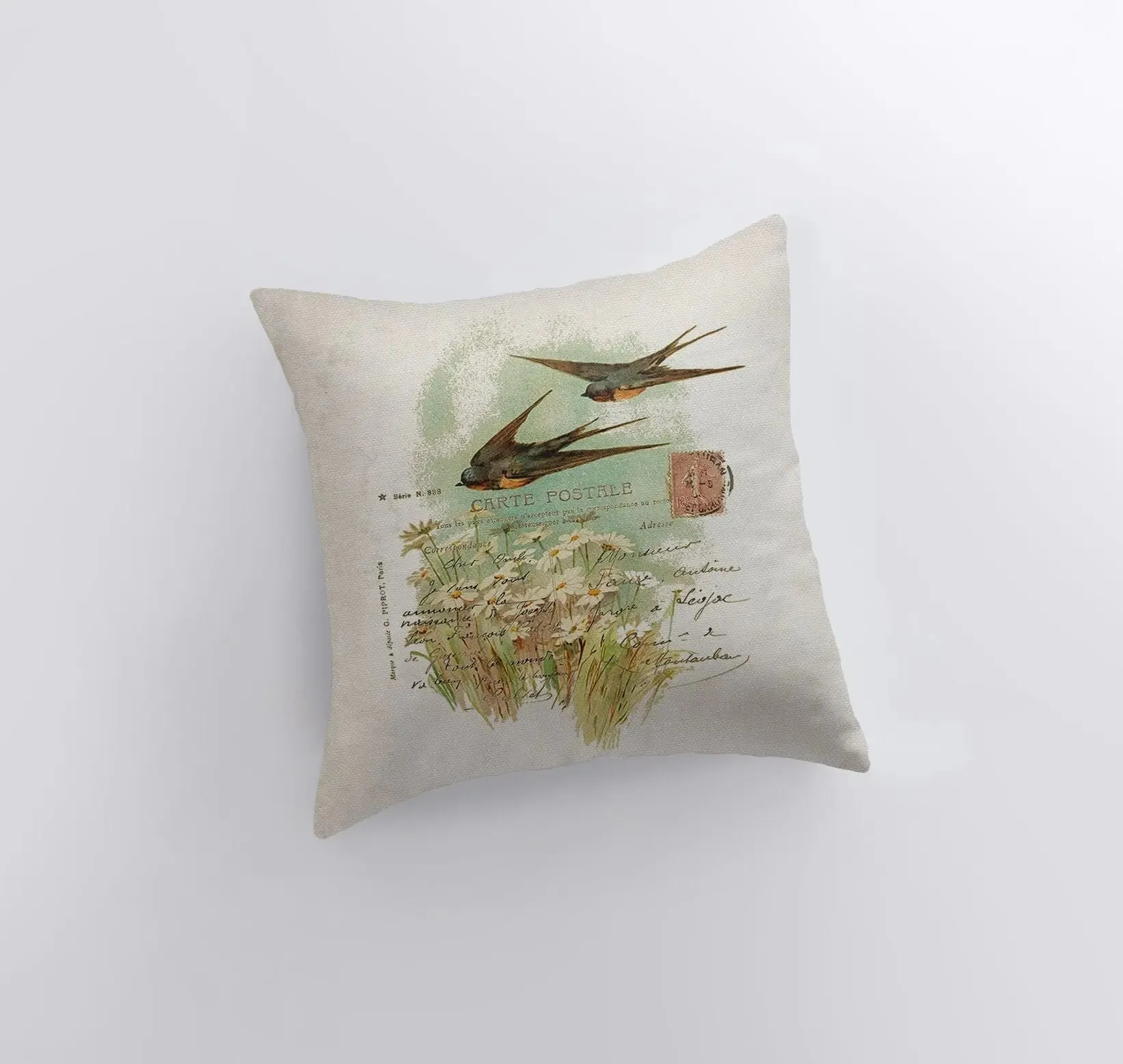 Sparrow | Pillow Cover | Bird Nest | Pillow | Farmhouse Decor | Home Decor | Throw Pillow | Gift for her | Cute Home Decor | Country Decor