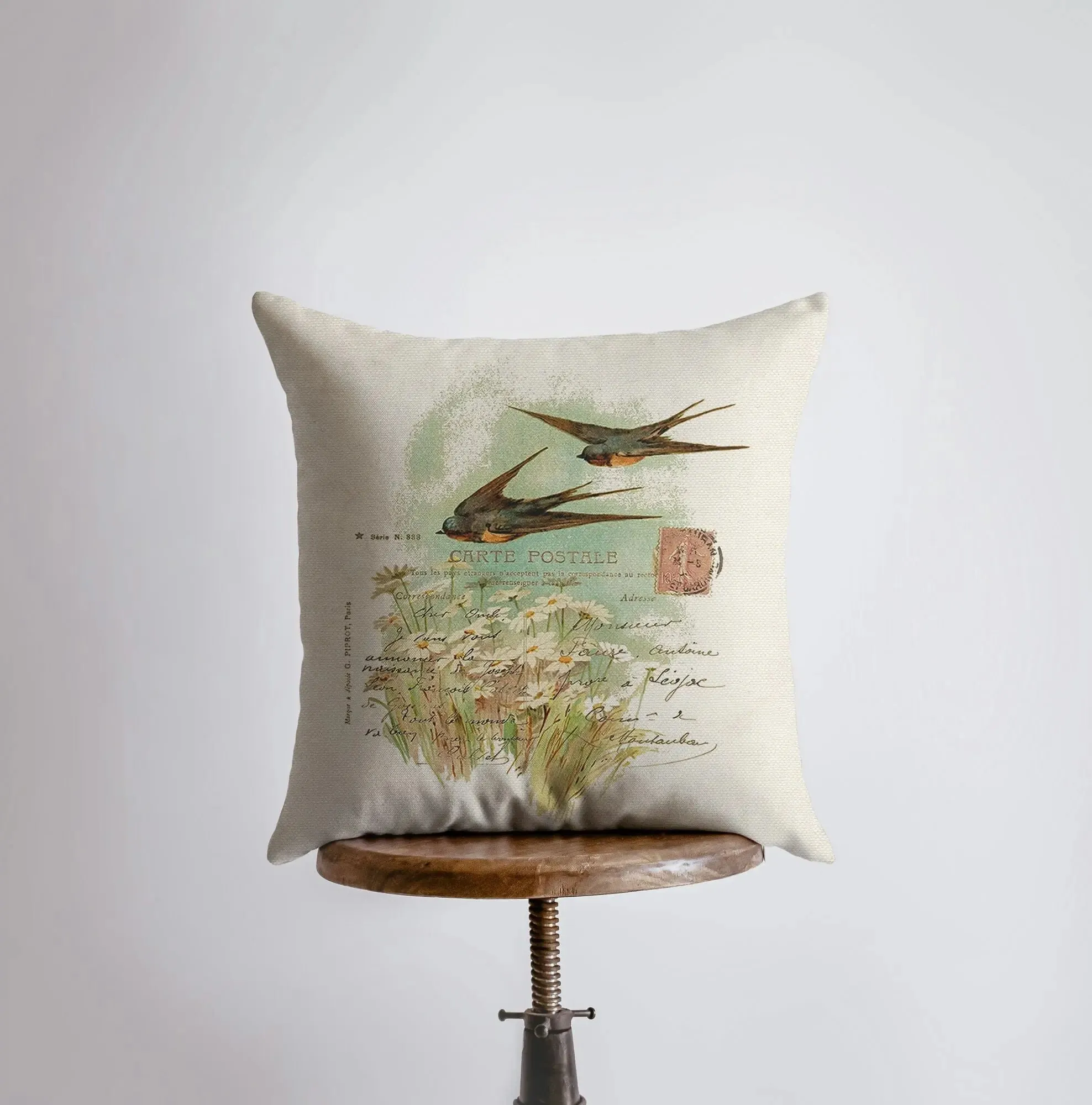 Sparrow | Pillow Cover | Bird Nest | Pillow | Farmhouse Decor | Home Decor | Throw Pillow | Gift for her | Cute Home Decor | Country Decor