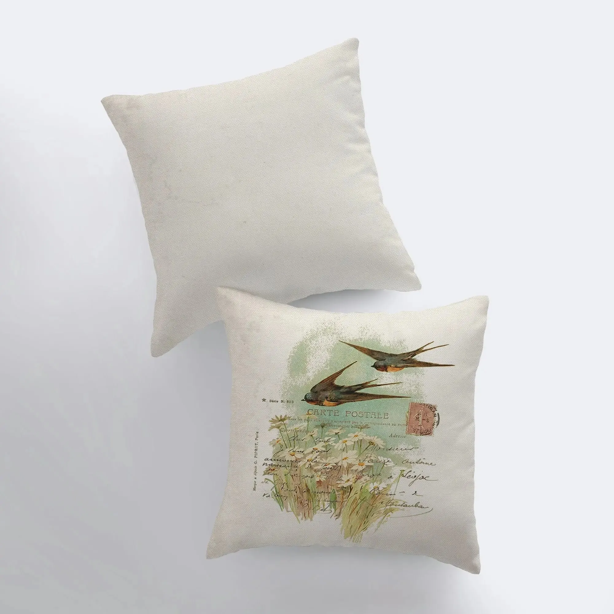 Sparrow | Pillow Cover | Bird Nest | Pillow | Farmhouse Decor | Home Decor | Throw Pillow | Gift for her | Cute Home Decor | Country Decor