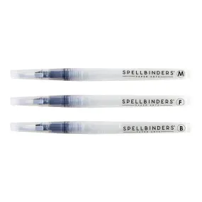 Spellbinders Water Brush Set 3/Pkg