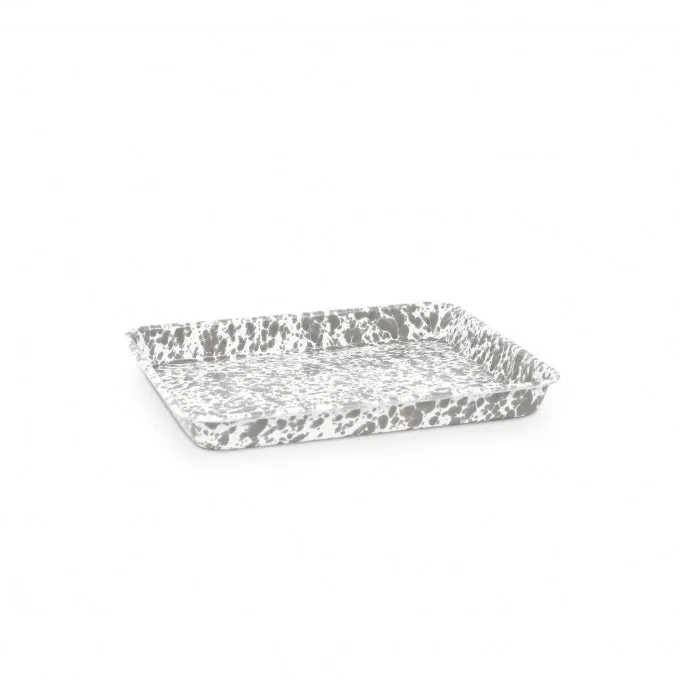 Splatter Small Rectangle Tray | Crow Canyon Home