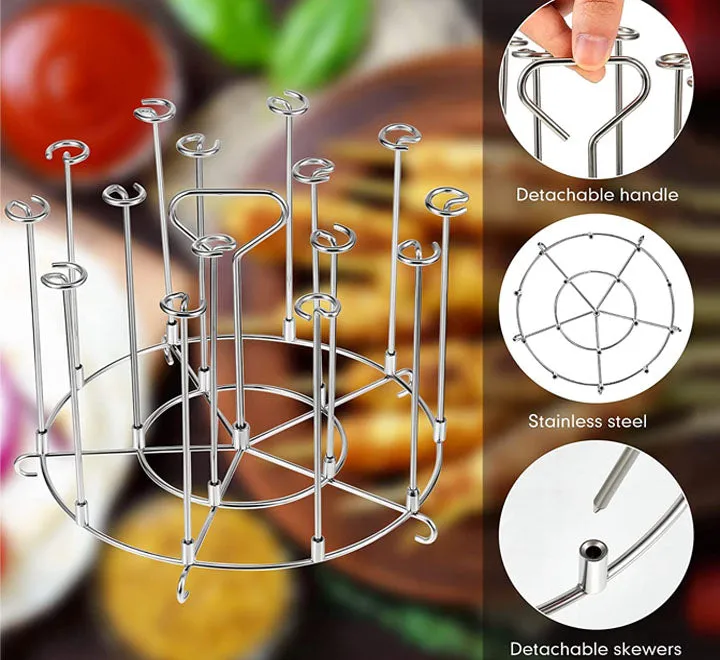 Stainless Steel Skewer Stand