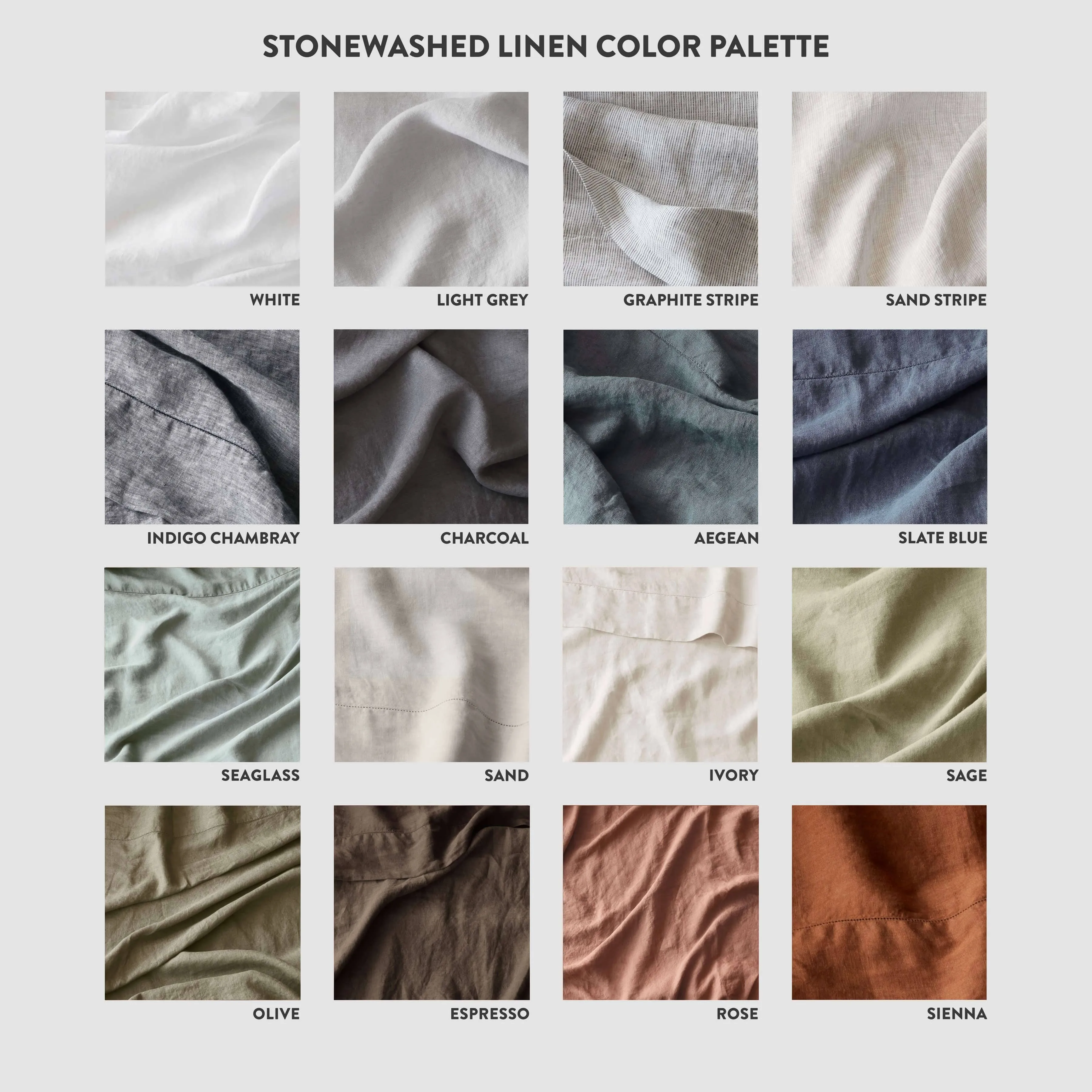 Stonewashed Linen Shams