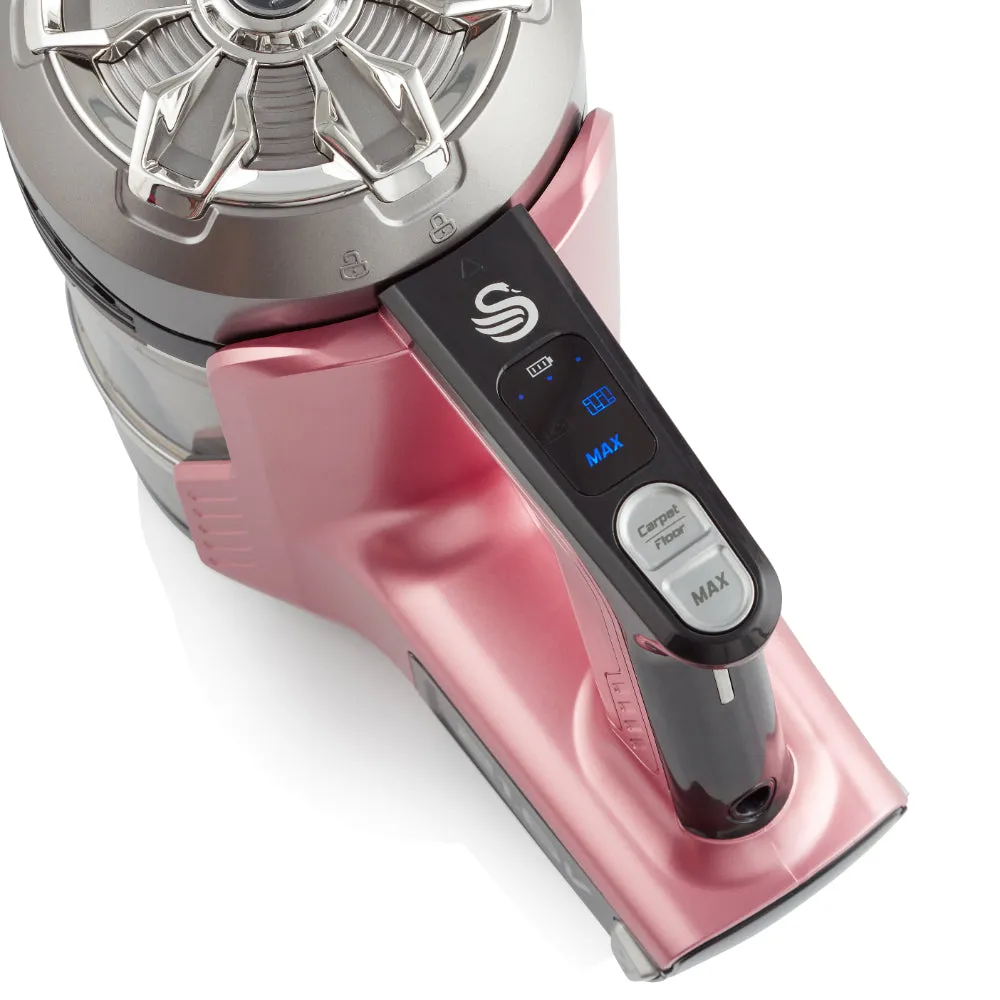 Swan HyperPlush  Cordless Vacuum Cleaner  - Pink