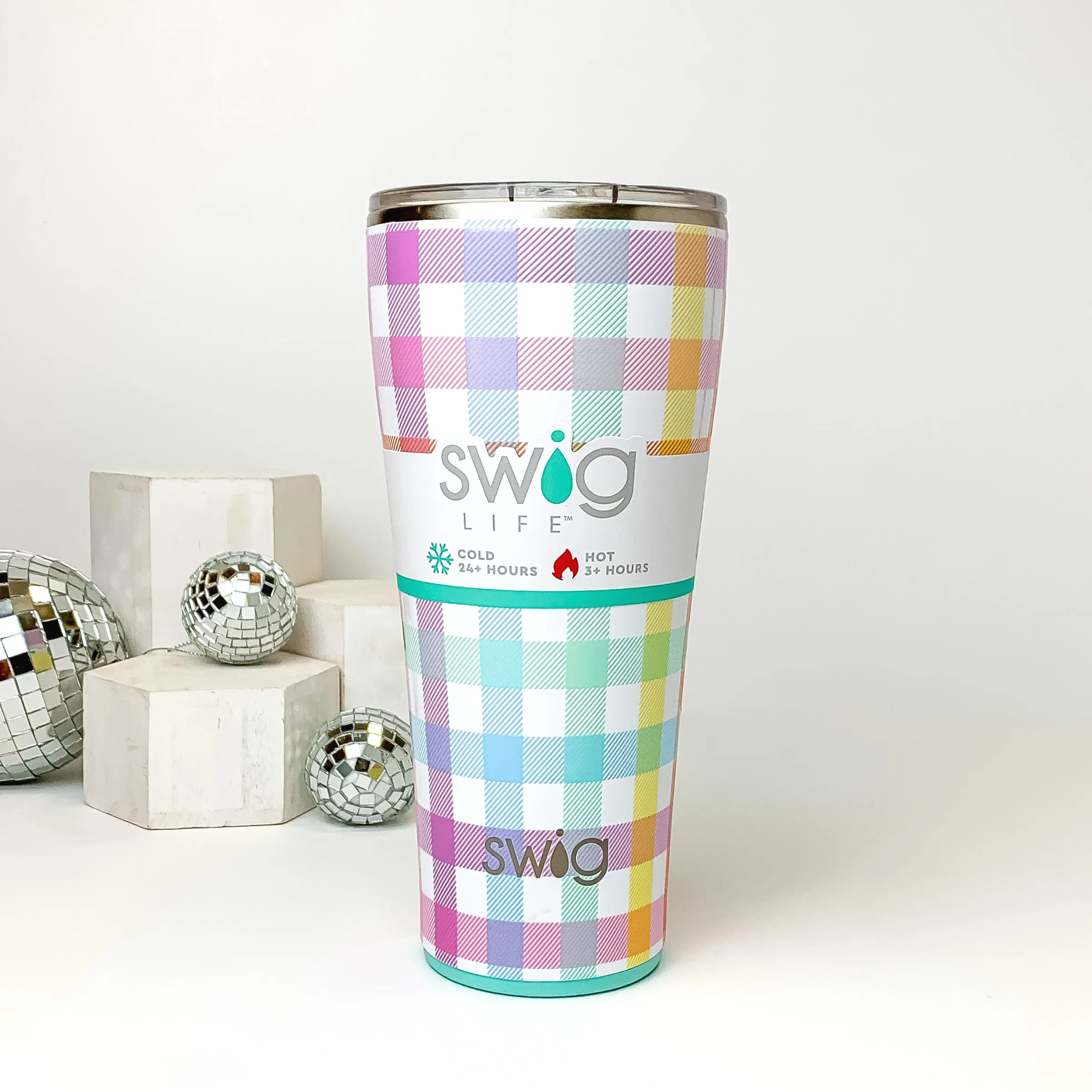 Swig | Pretty in Plaid 32 oz Tumbler