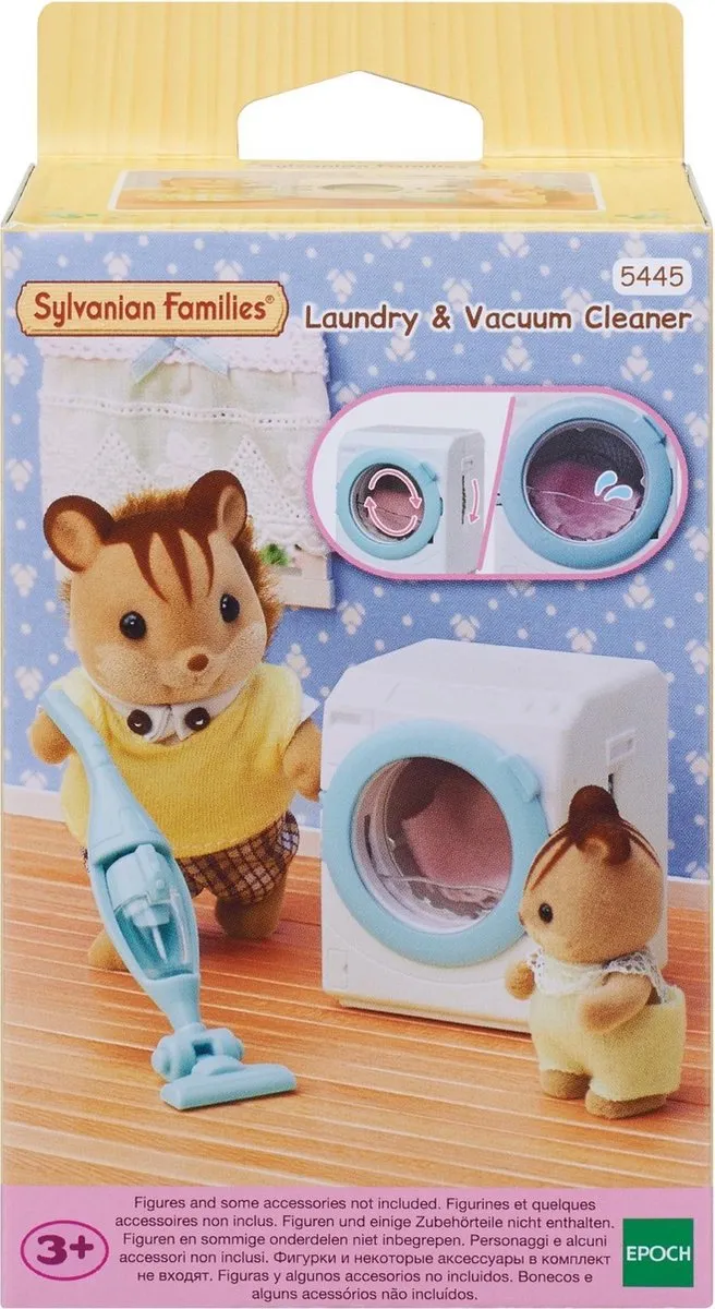 Sylvanian Laundry & vacuum cleaner