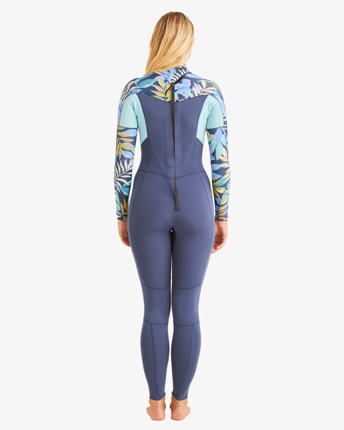 SYNERGY BACK ZIP 3/2MM FULL SUIT - INDIGO OCEAN