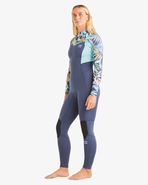 SYNERGY BACK ZIP 3/2MM FULL SUIT - INDIGO OCEAN