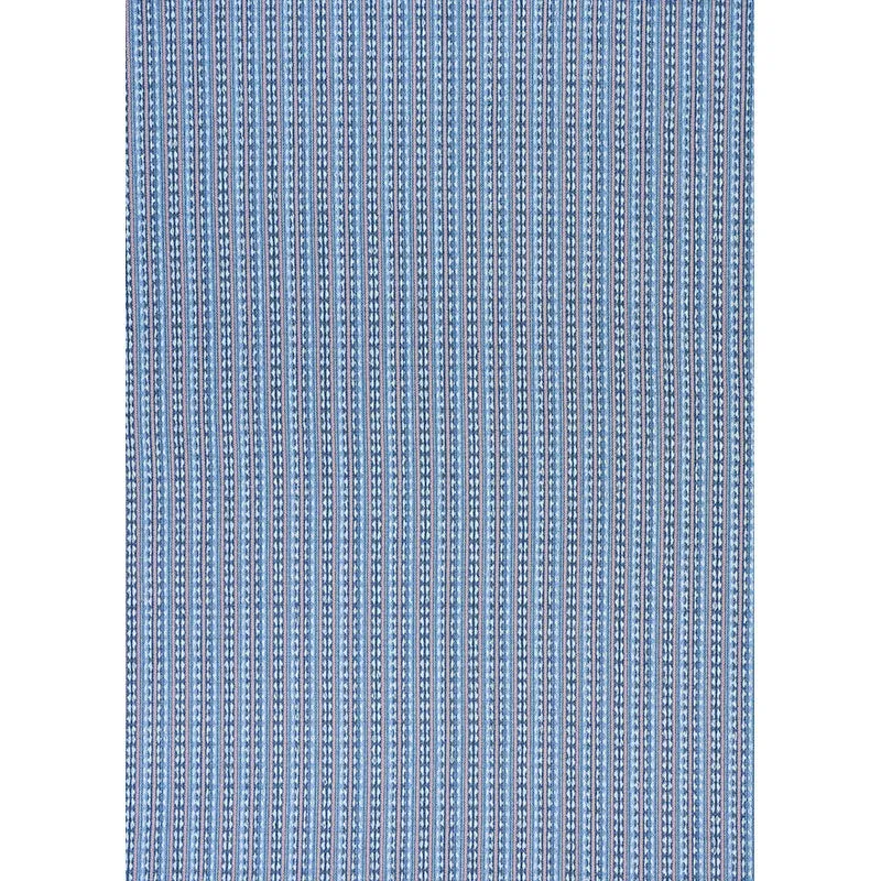 Tarnby Stripe Pillow: Blue and Pink Pillow Cover / Schumacher Pillow Case / Schumacher Sky Blue Pillow Cover