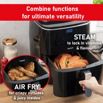 TEFAL FW201827 6.5L AIR FRYER WITH STEAM