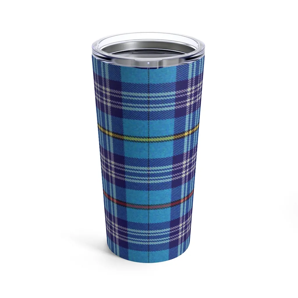 The Citadel,  Block C Athletic Logo with Tartan Tumbler 20oz