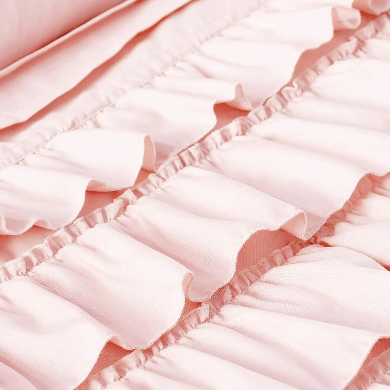 The Waterfall Pink Bed Set