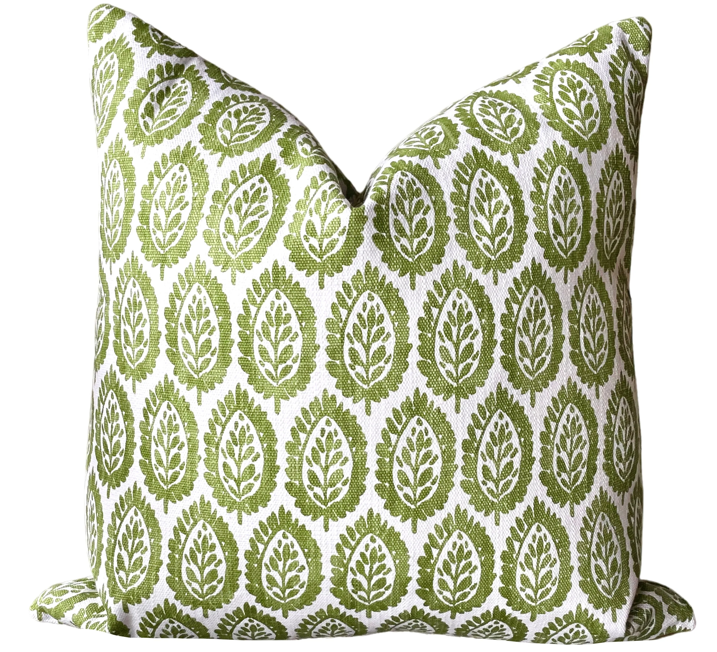 The Willow Collection: Blue, Green, & White Mix and Match Decorative Pillow Covers