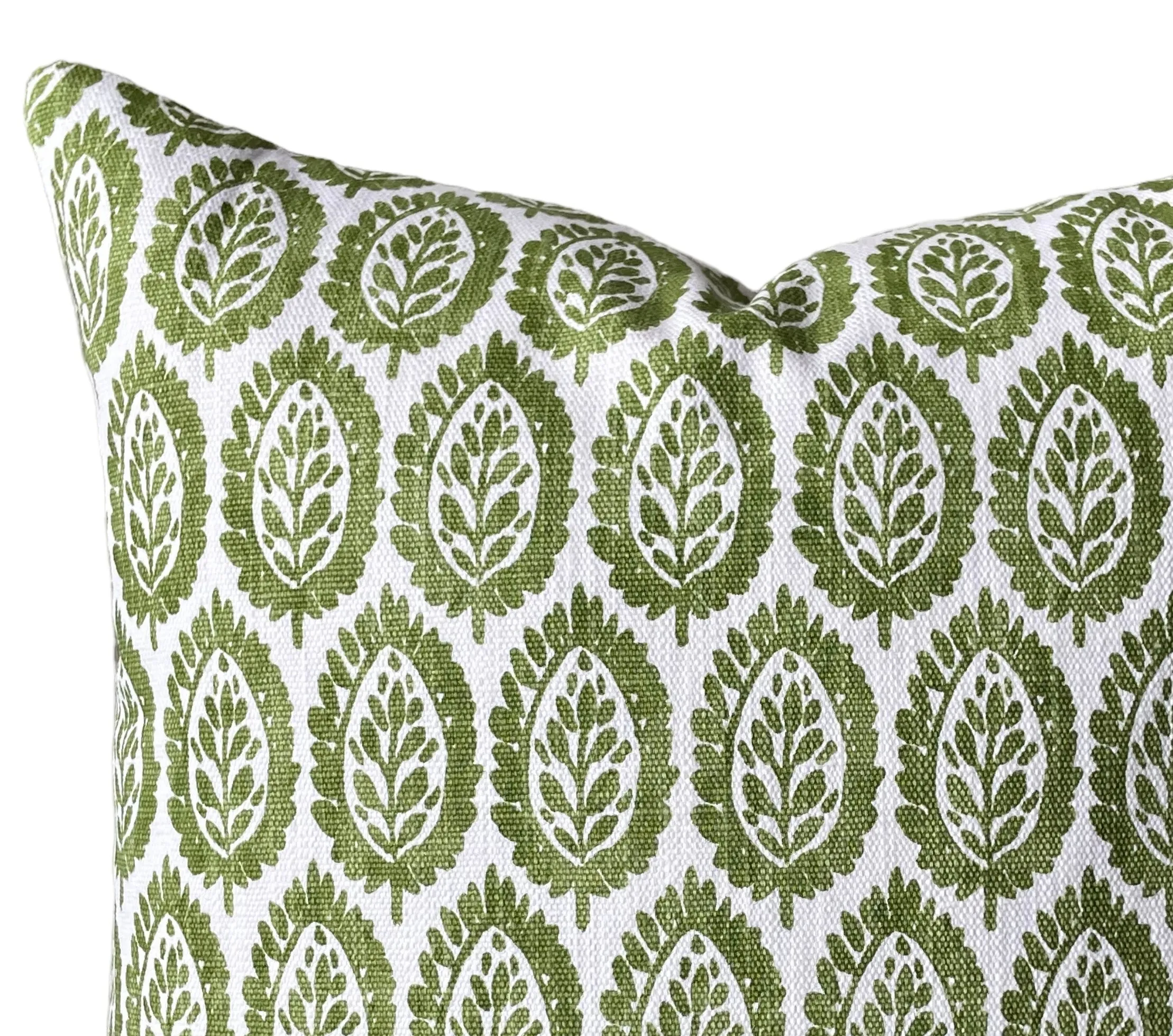 The Willow Collection: Blue, Green, & White Mix and Match Decorative Pillow Covers