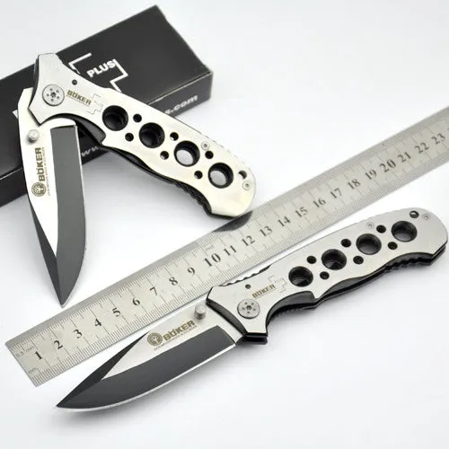 Top quality Folding Survival Knife Pocket knife 56HRC 440 Best Gift