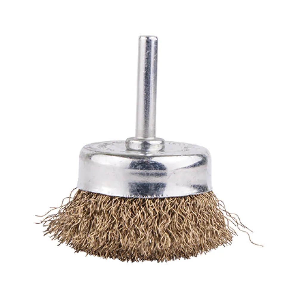 TORK CRAFT WIRE CUP BRUSH 50MM X 6MM SHAFT