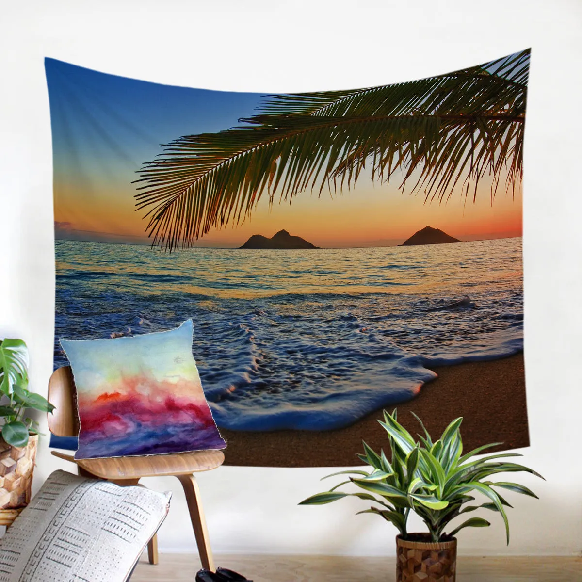 Tropical Sunset Duvet Cover Set