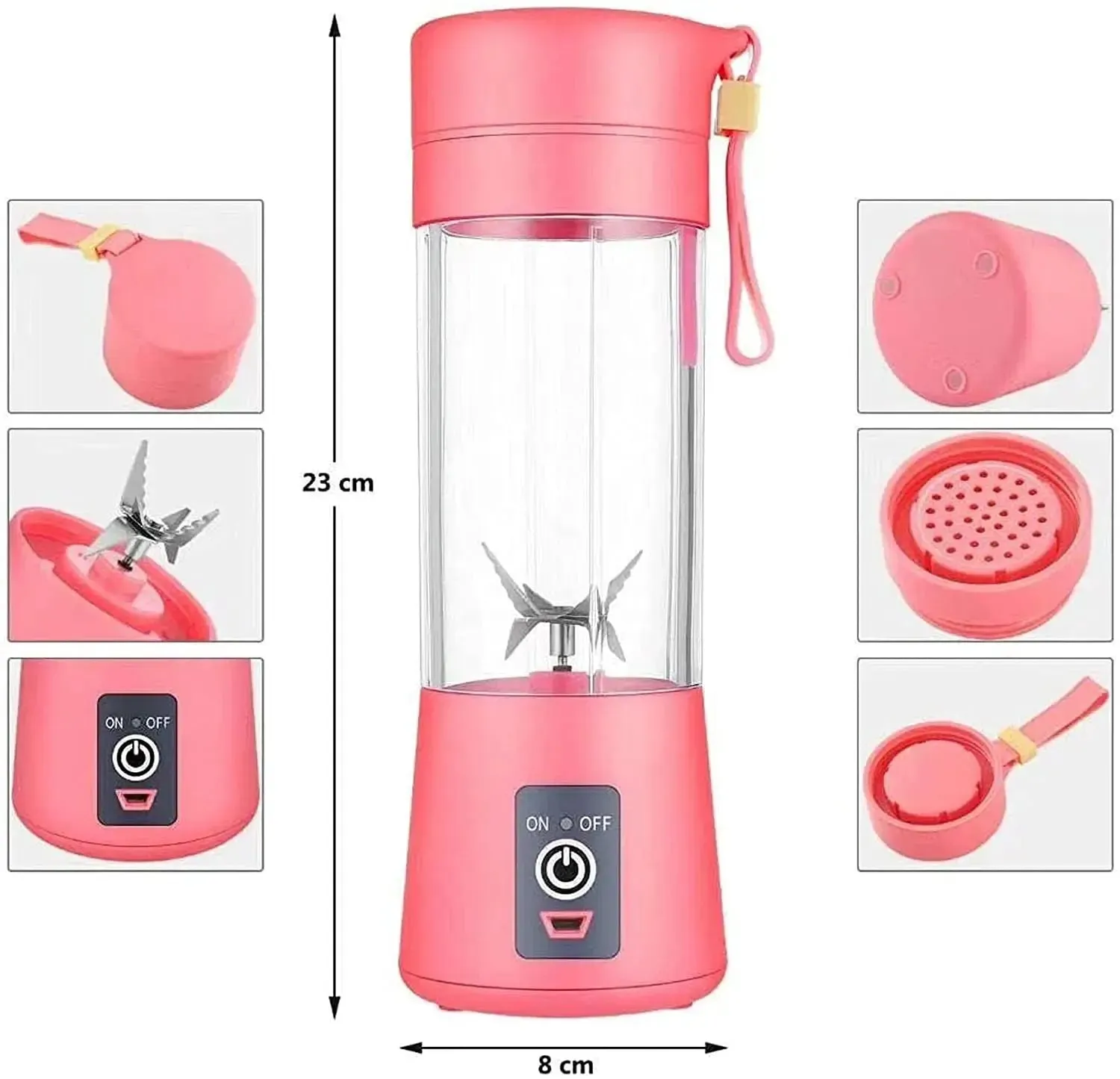 USB Chargeable Juicer Blender