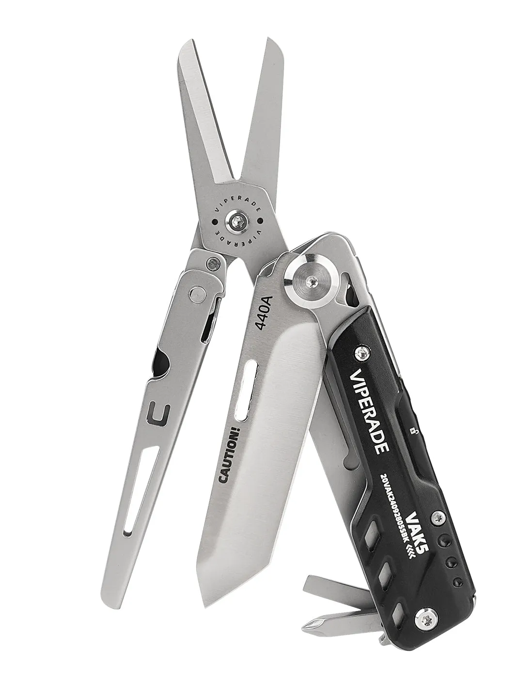 VAK5 Multitool Pocket Knife, EDC Scissor