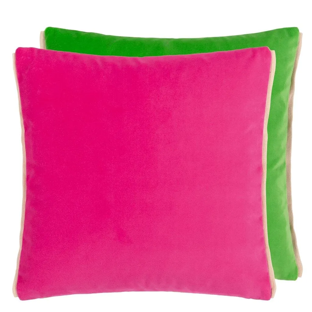 Varese Fuchsia Malachite Decorative Pillow by Designers Guild