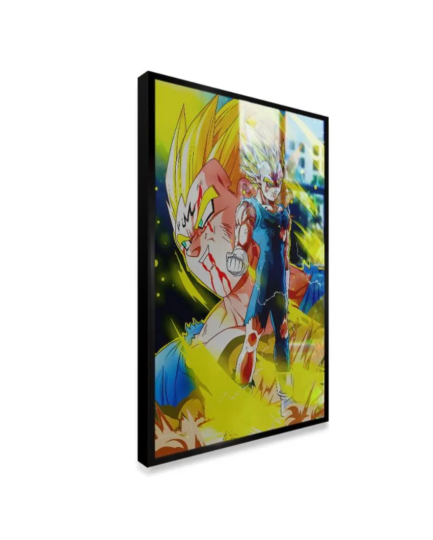 Vegeta from Dragon Ball Z Canvas Wall Painting