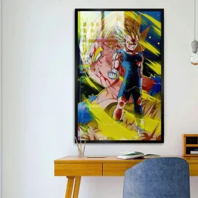 Vegeta from Dragon Ball Z Canvas Wall Painting