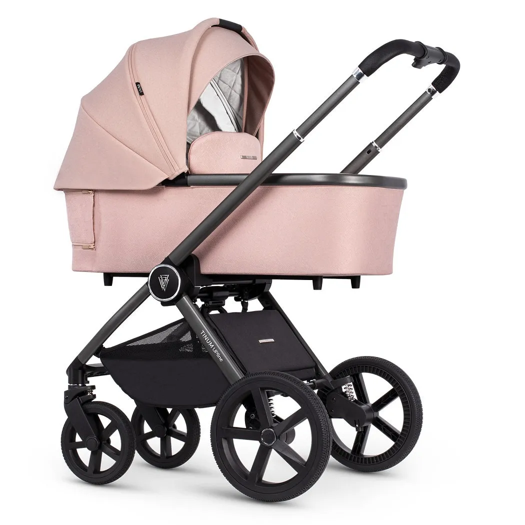 Venicci Upline (Misty Rose) 3-in-1 Travel System with ISOFIX Base