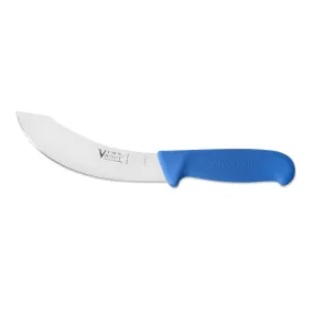 Victory Knives 15cm Stainless Steel Skinning Knife - Blue Handle