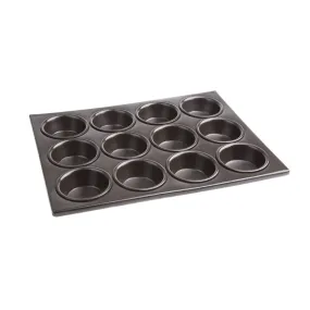 Vogue Aluminium Non-Stick Muffin Tray 12 Cup - C562