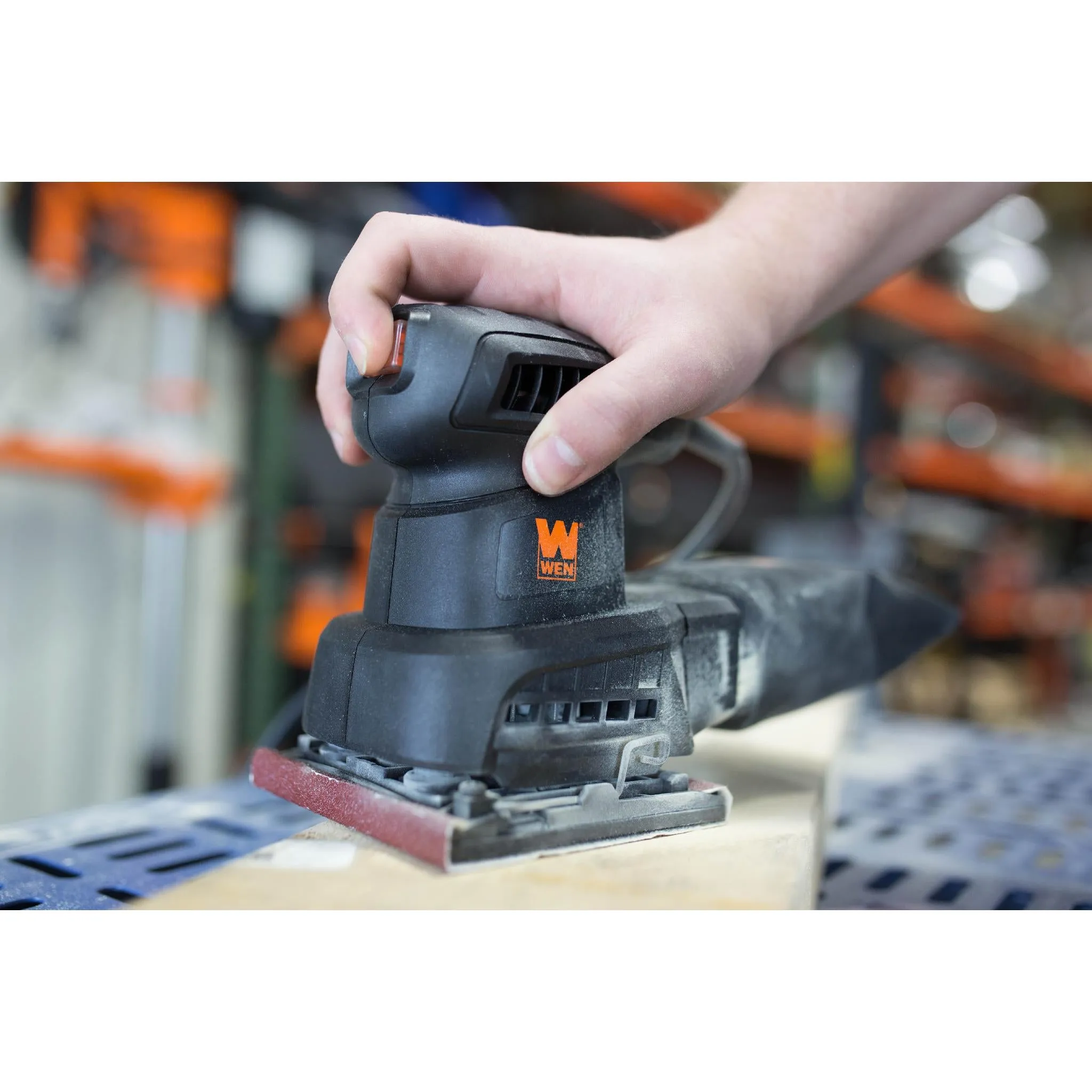 WEN 6304 1/4-Sheet Orbital Palm Sander