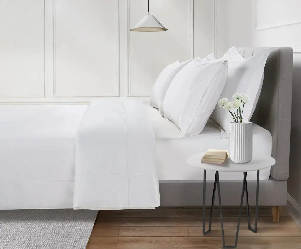 White 800 Thread Count Egyptian Cotton Duvet Cover