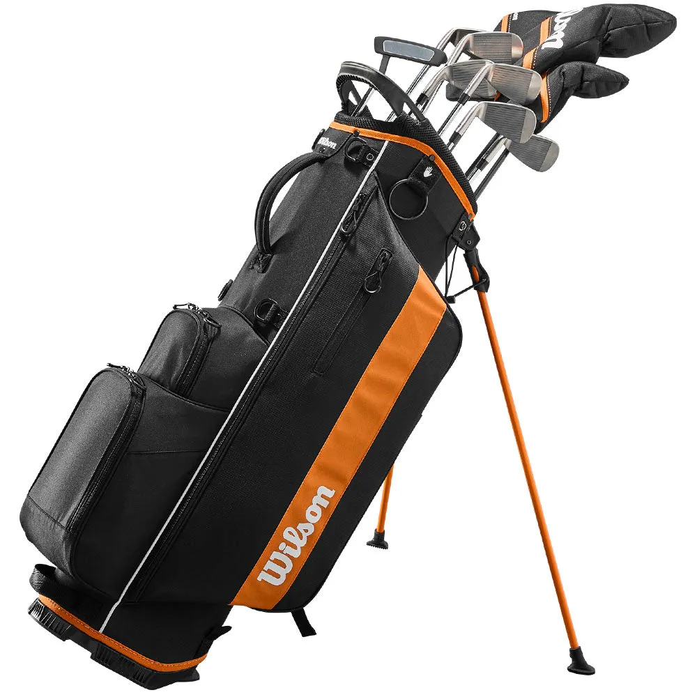 Wilson X31 Advantage 11-Piece Stand Bag Package Set  1" Longer - Steel