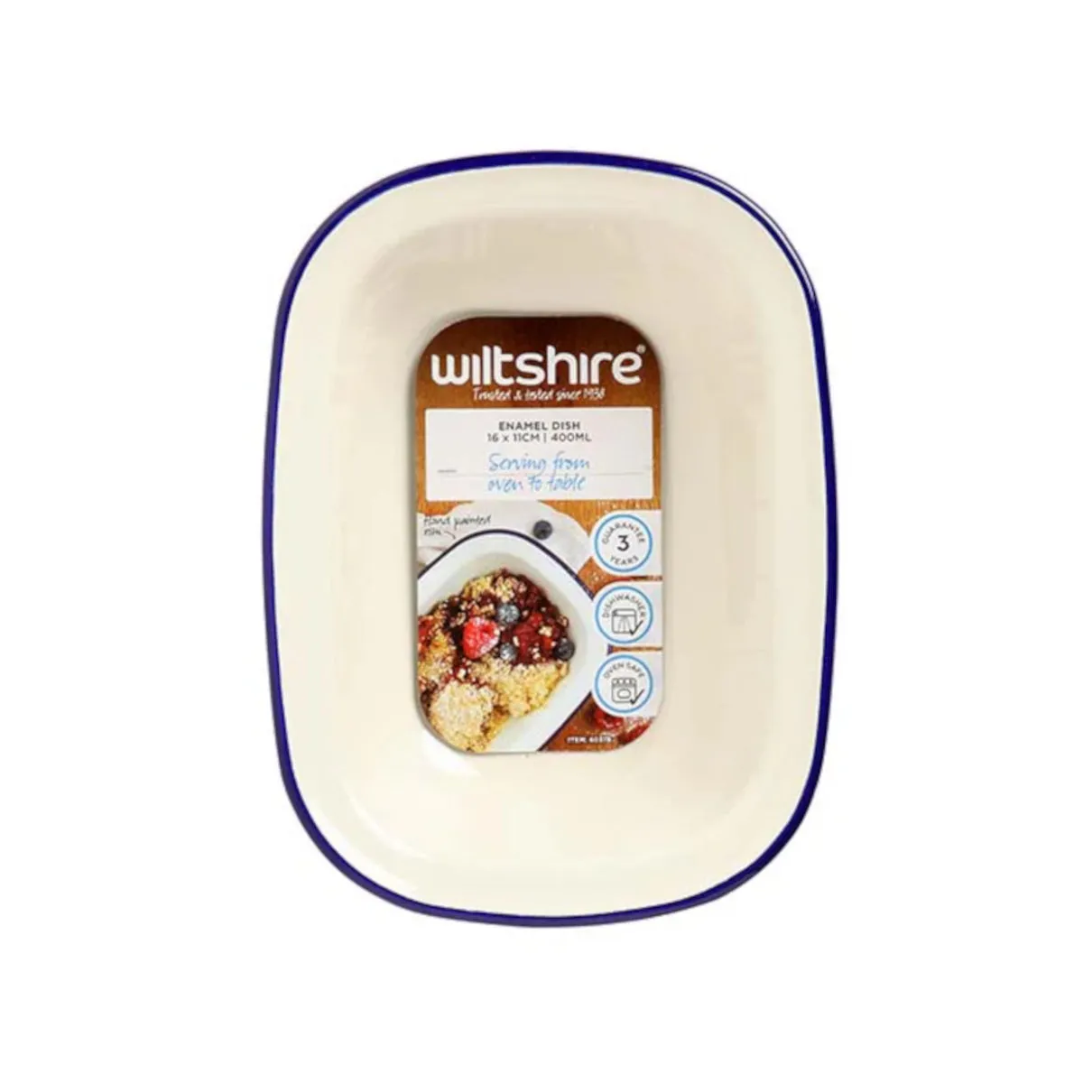 Wiltshire Enamel Pie Dish 200ml