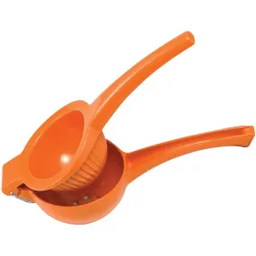 Winco 3.5" Orange Handheld Citrus Squeezer, Orange